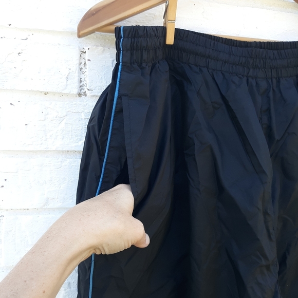 Vintage 90s Nylon Track Pants Joggers size XL - Picture 7 of 9